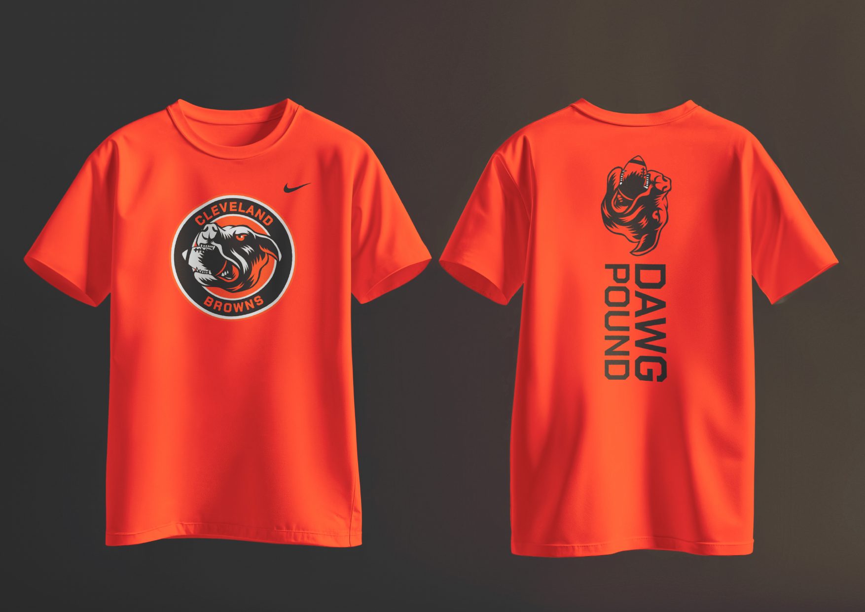 Orange Dawg Pound tee