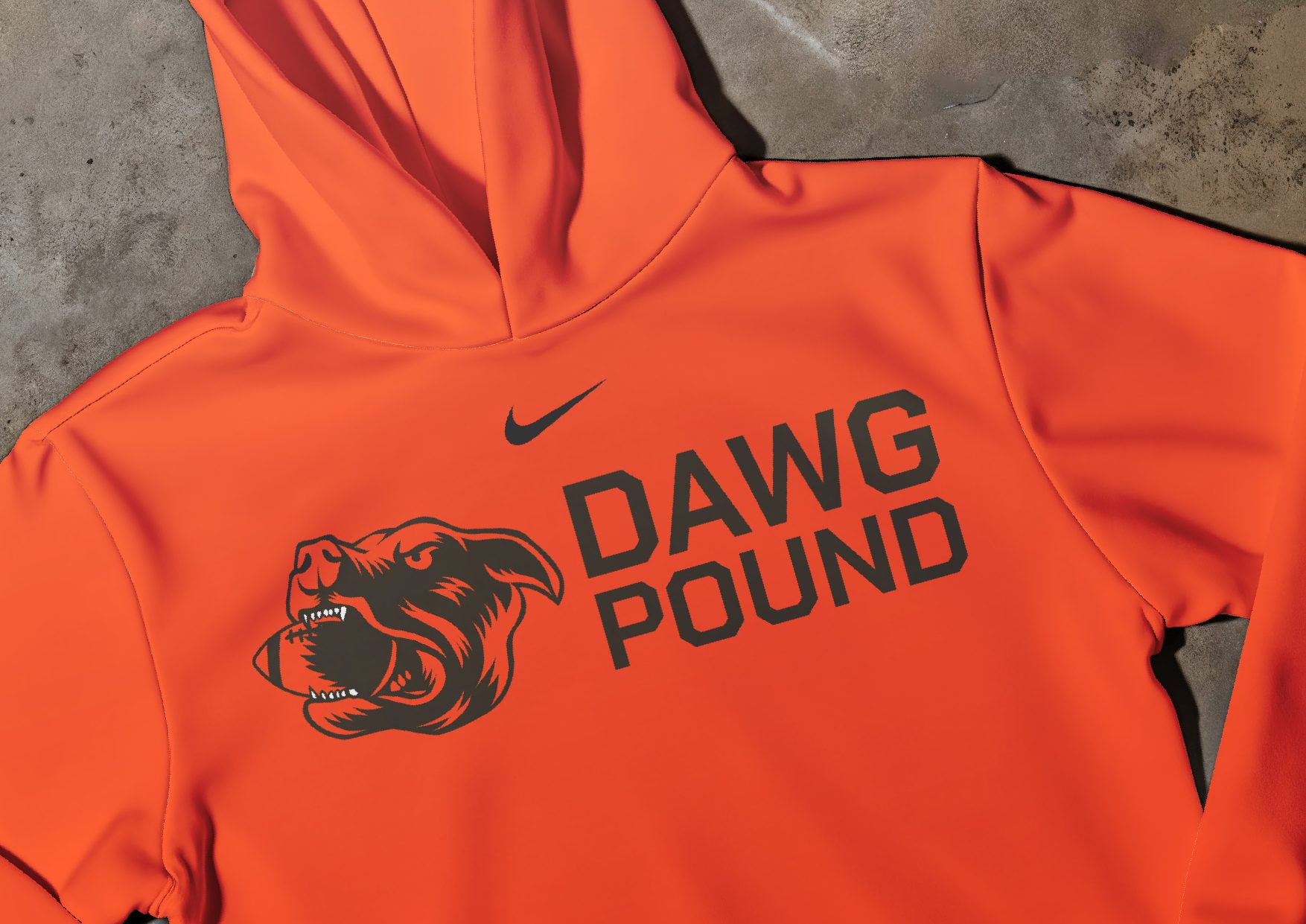 Orange hoodie