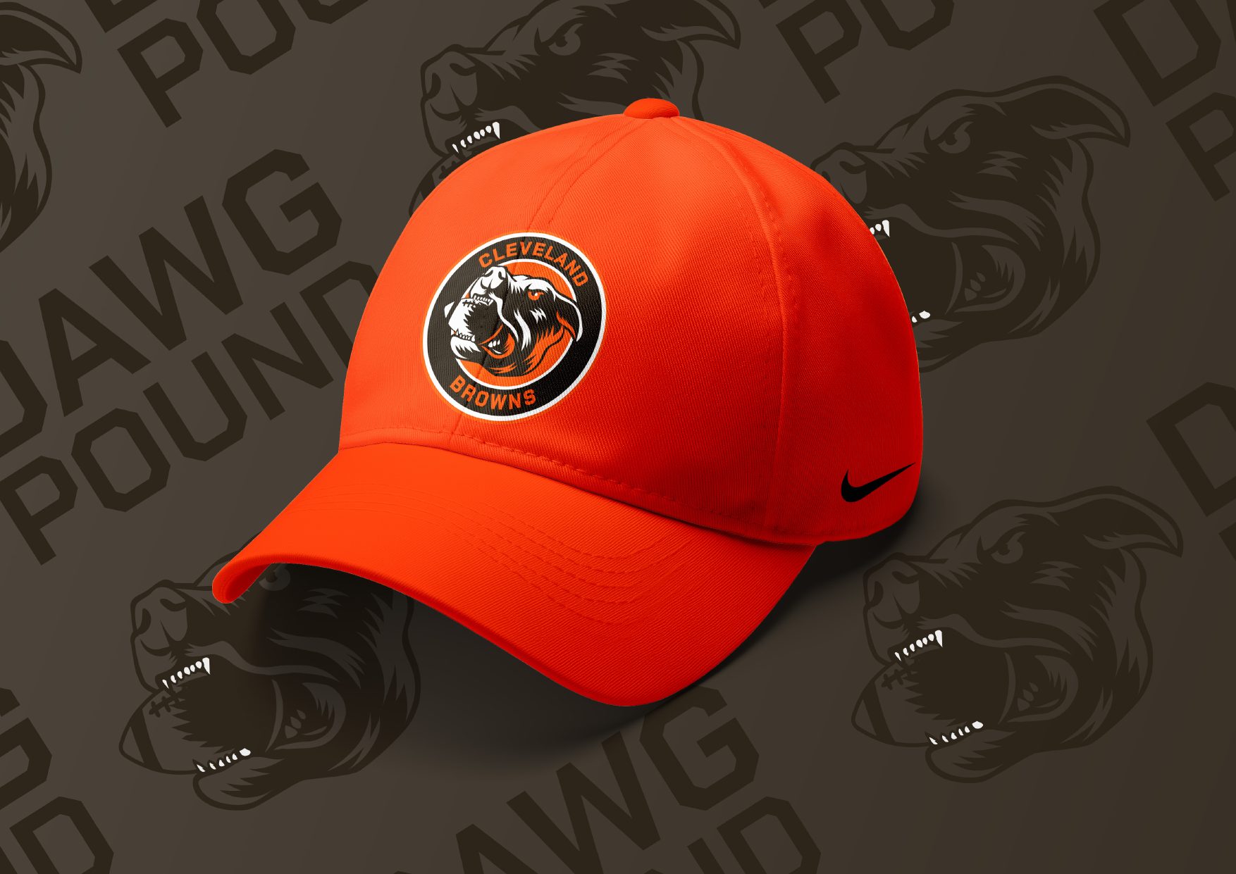 Orange badge cap
