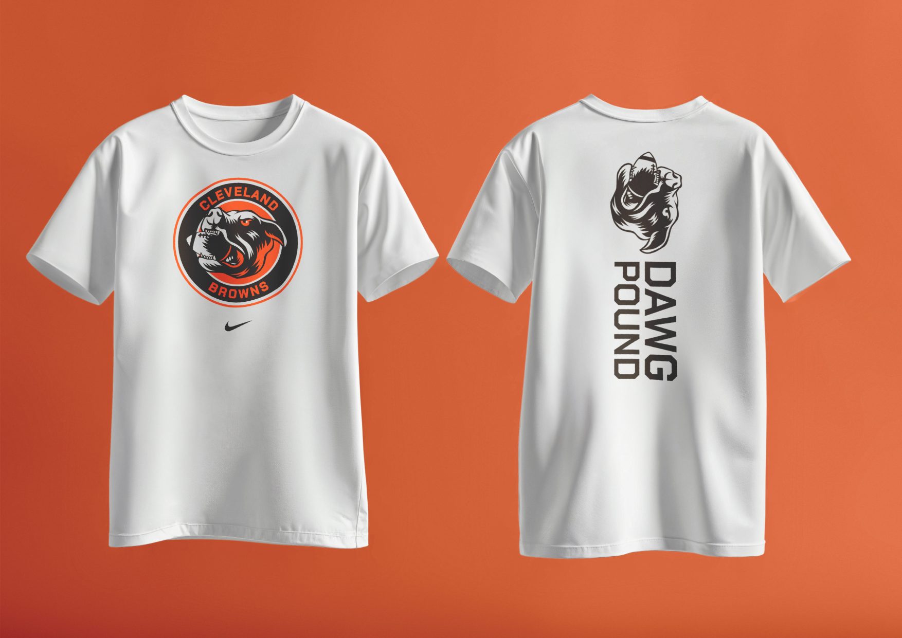 Dawg Pound tee alternate lockup
